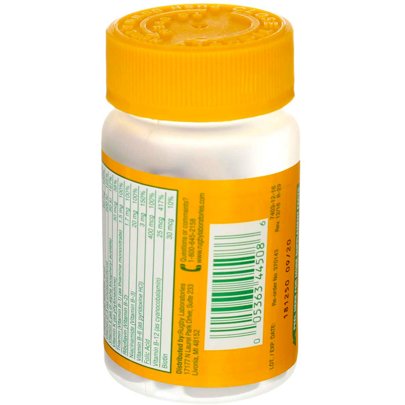 Rugby Cerovite Senior Vitamin & Mineral Supplement Tablets, 60 Ct