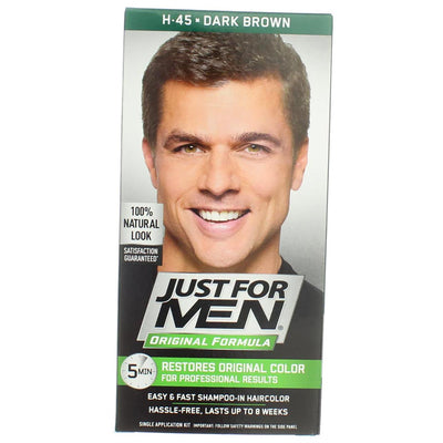 Just For Men Original Formula Hair Color, Dark Brown H-45