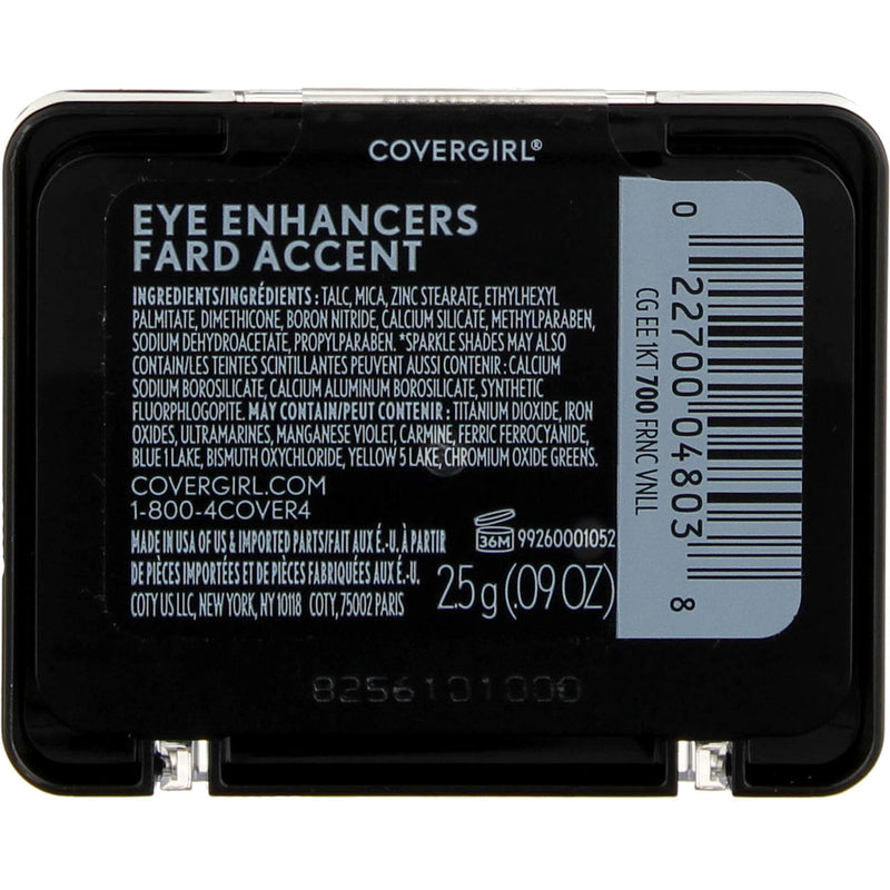 CoverGirl Eye Enhancers 1-Kit Eyeshadow, French Vanilla 700, 0.09 oz