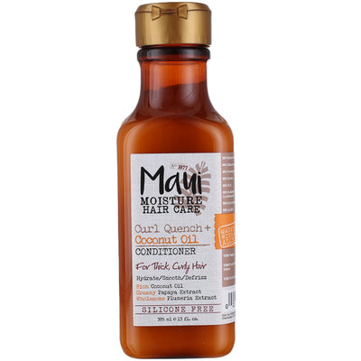 Maui Moisture Curl Quench + Coconut Oil Hair Care Conditioner, Coconut, 13 fl oz