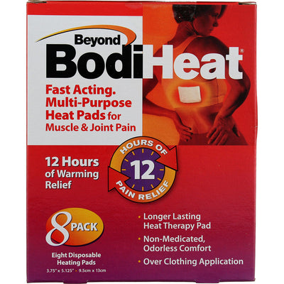 Beyond BodiHeat Heat Pads, 8 Ct