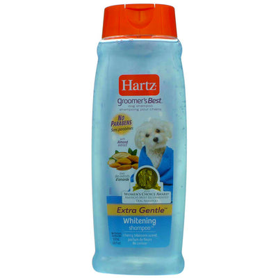 Hartz Groomer's Best Whitener Dog Shampoo, Cherry Blossom, 18 fl oz