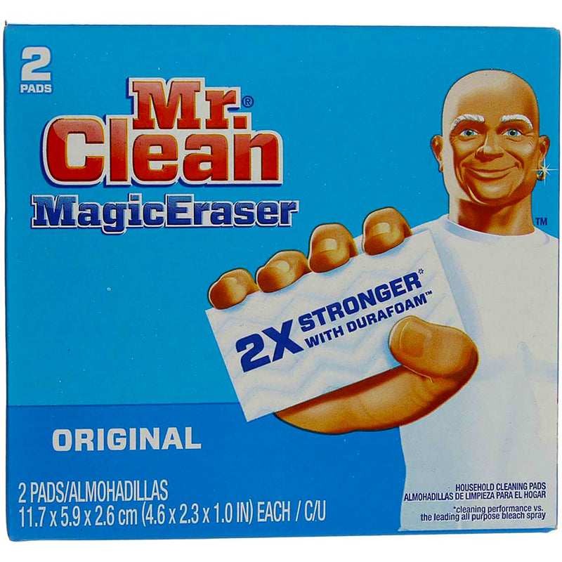 Mr. Clean Magic Eraser Cleaning Pads with Durafoam, 2 Ct