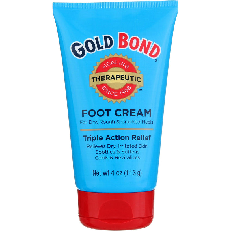 Gold Bond Triple Action Relief Therapeutic Foot Cream, 4 oz