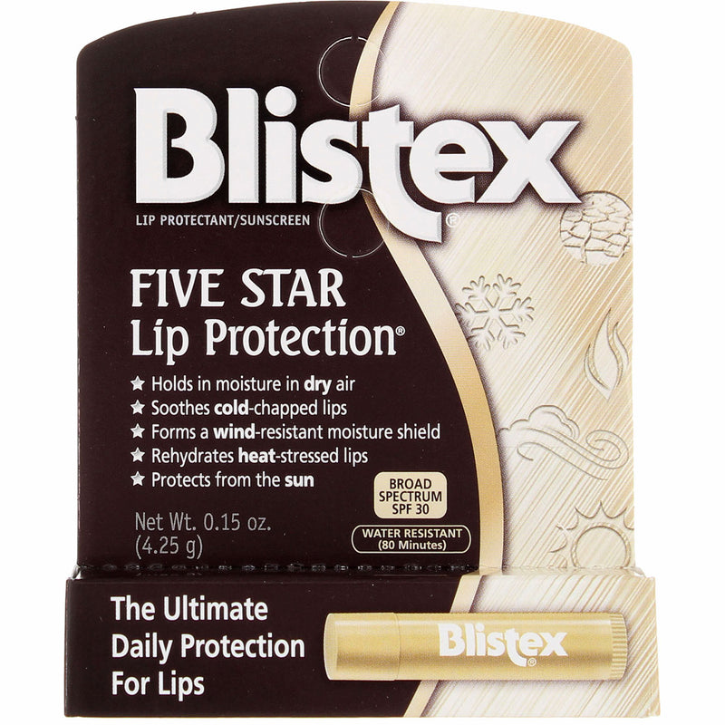 Blistex Five Star Lip Protection, SPF 30