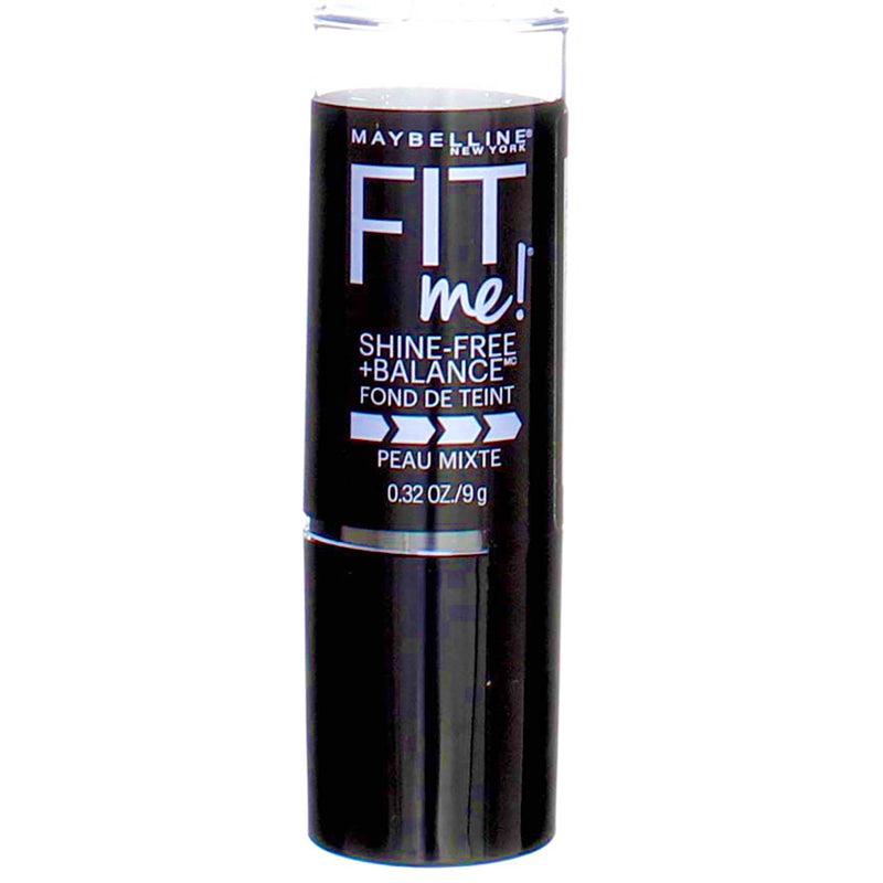 Maybelline Fit Me Shine-Free + Balance Stick Foundation, Buff Beige 130, 0.32 oz