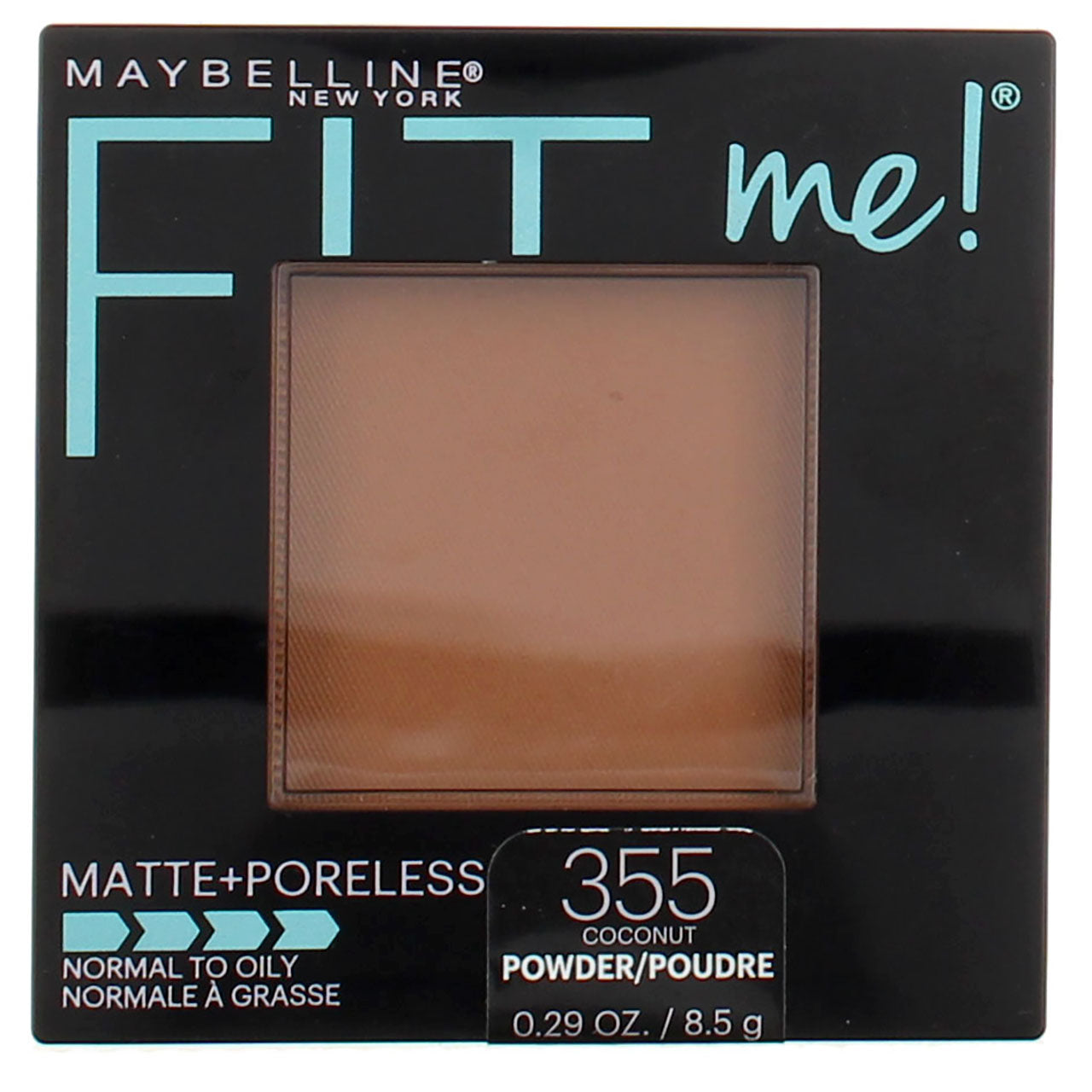 Maybelline Fit Me Matte + Poreless Pressed Powder, Coconut 355, 0.29 o –  Vitabox