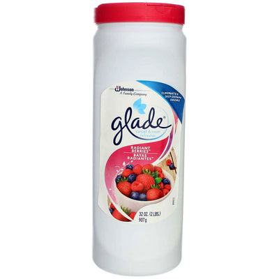 Glade Carpet & Room Refresher Powder, Radiant Berries, 32 oz