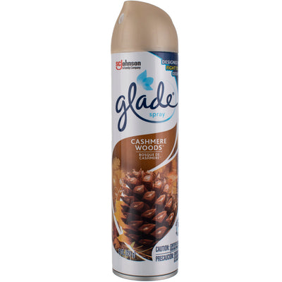 Glade Air Freshener Spray, Cashmere Woods, 8 oz