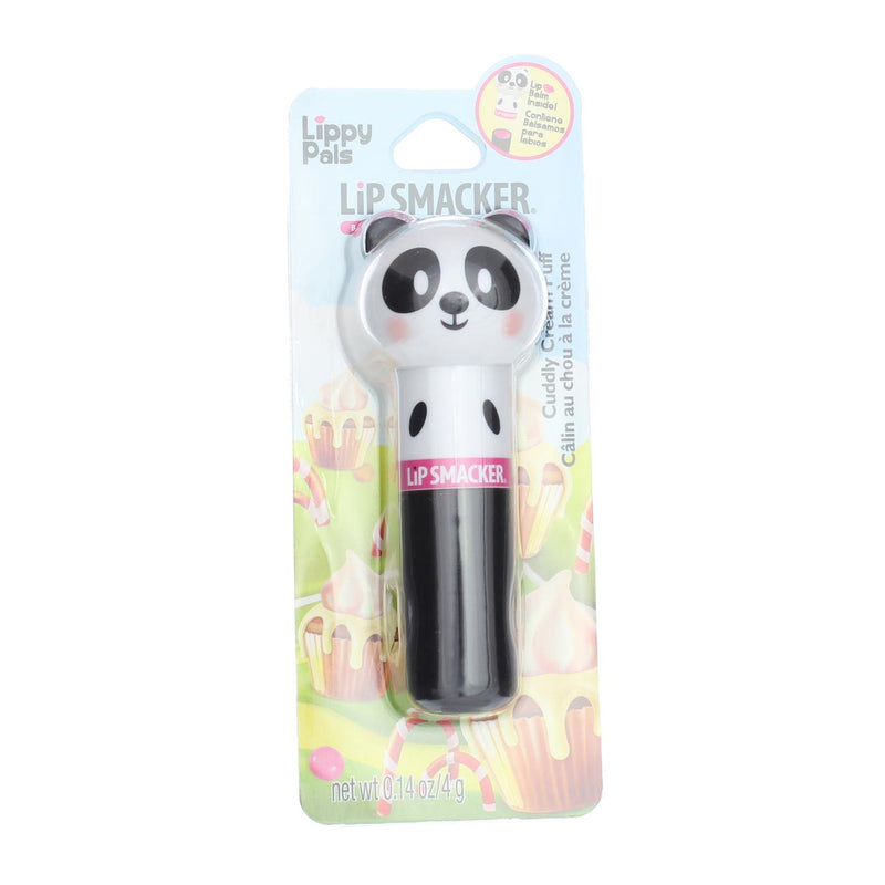 Lip Smacker Lippy Pal Lip Balm, Panda, Cuddly Cream Puff, 0.14 oz