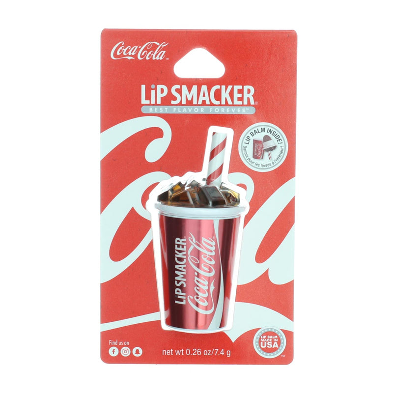 Lip Smacker Coca Cola Beverage Cup Lip Balm, Coke, 0.26 oz