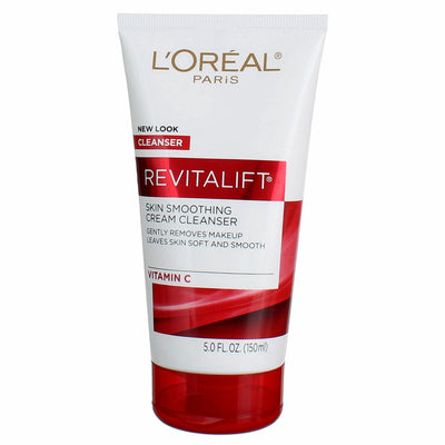 L'Oreal Paris RevitaLift Smoothing Facial Cream Cleanser, 5 fl oz
