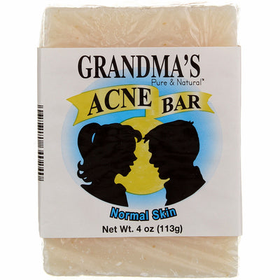 Grandma's Pure & Natural Normal Skin Acne Bar, 4 oz