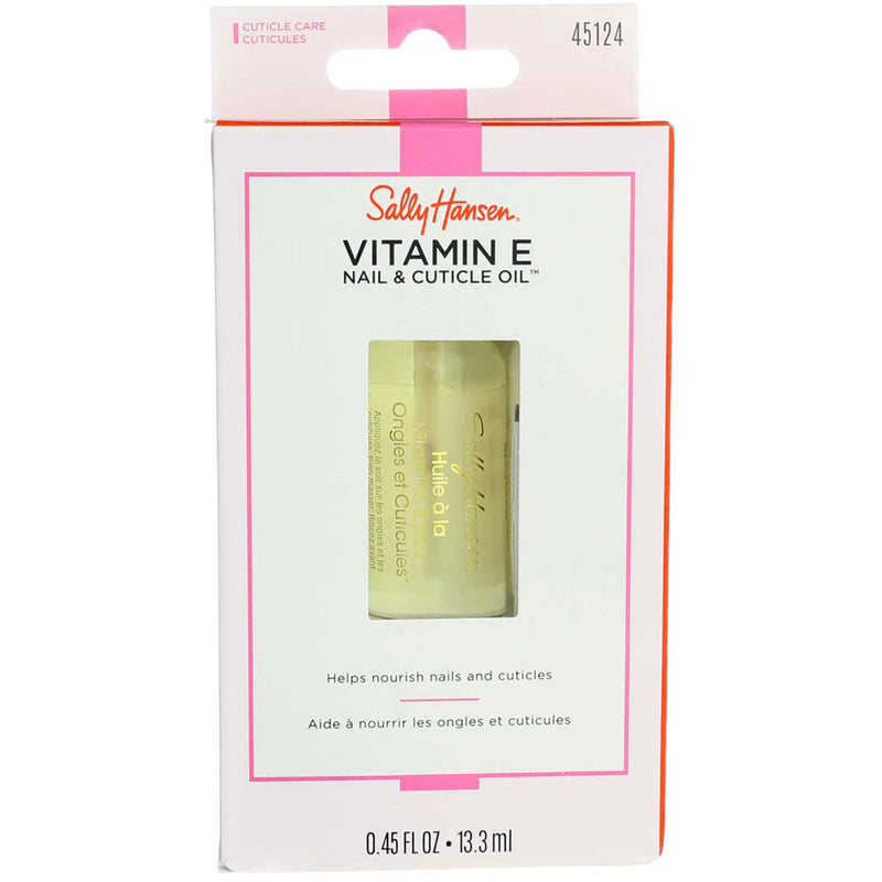 Sally Hansen Vitamin E Nail & Cuticle Oil, 0.45 fl oz
