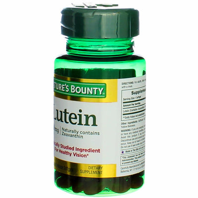 Nature's Bounty Lutein Rapid Release Softgels, 20 mg, 40 Ct