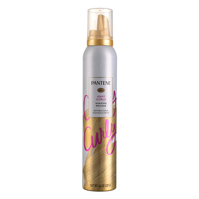 Pantene Pro-V Curl Mousse to Tame Frizz for Soft, Touchable Curls, 6.6 oz