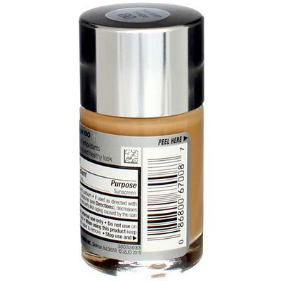 Neutrogena Healthy Skin Liquid Makeup, Medium Beige 80, SPF 20, 1 oz