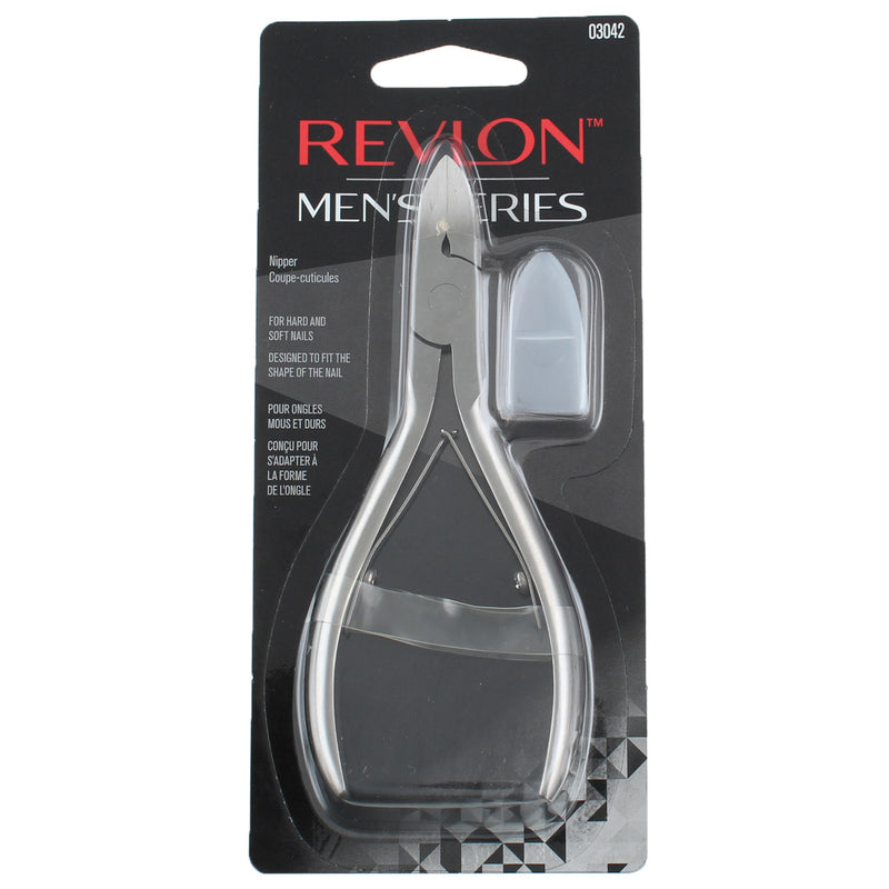 Revlon 43879871 Mens Series Nail Nipper, 2 Pack