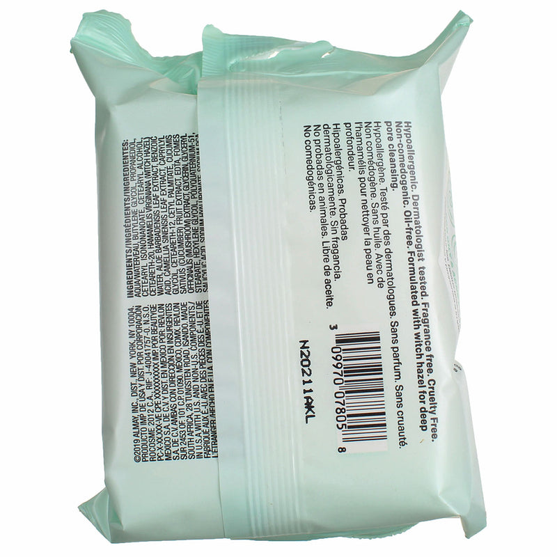 Almay Clear Complexion Makeup Remover Towelettes, 25 Ct