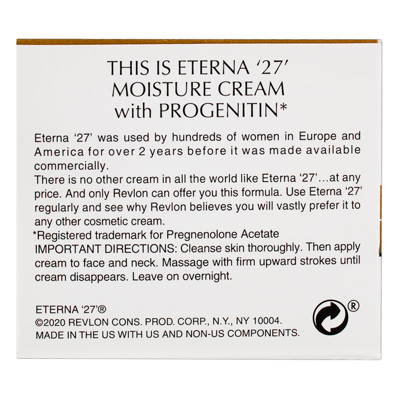 Revlon Eterna 27 with Progenitin Moisture Cream, 2 oz