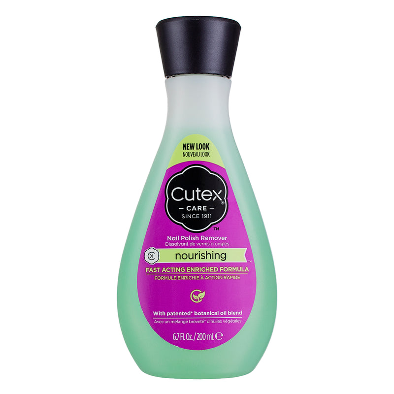Cutex Nourishing Nail Polish Remover Liquid, 6.7 fl oz
