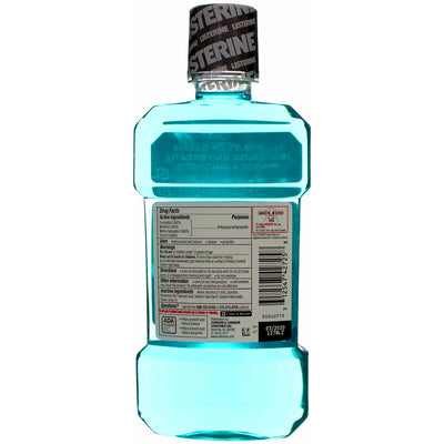 Listerine Antiseptic Mouthwash, Cool Mint, 500 mL