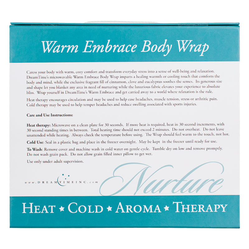 DreamTime Aromatherapy Warm Embrace Body Wrap, Sage