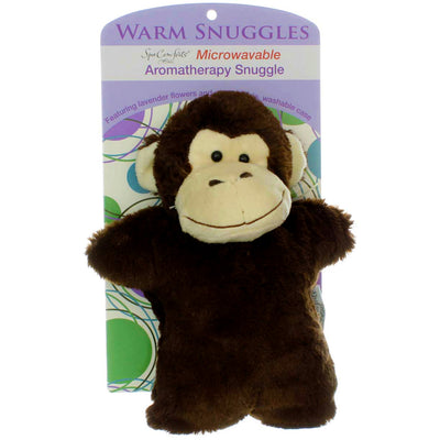 DreamTime Aromatherapy Spa Comforts Microwavable Warm Snuggles, Monkey