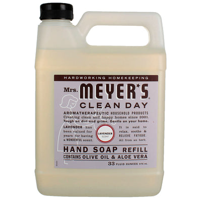 Mrs. Meyer's Clean Day Hand Soap Liquid, Lavender, 33 fl oz