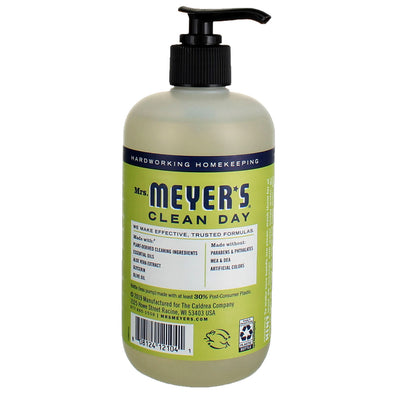 Mrs. Meyer's Clean Day Hand Soap Liquid, Lemon Verbena, 12.5 fl oz