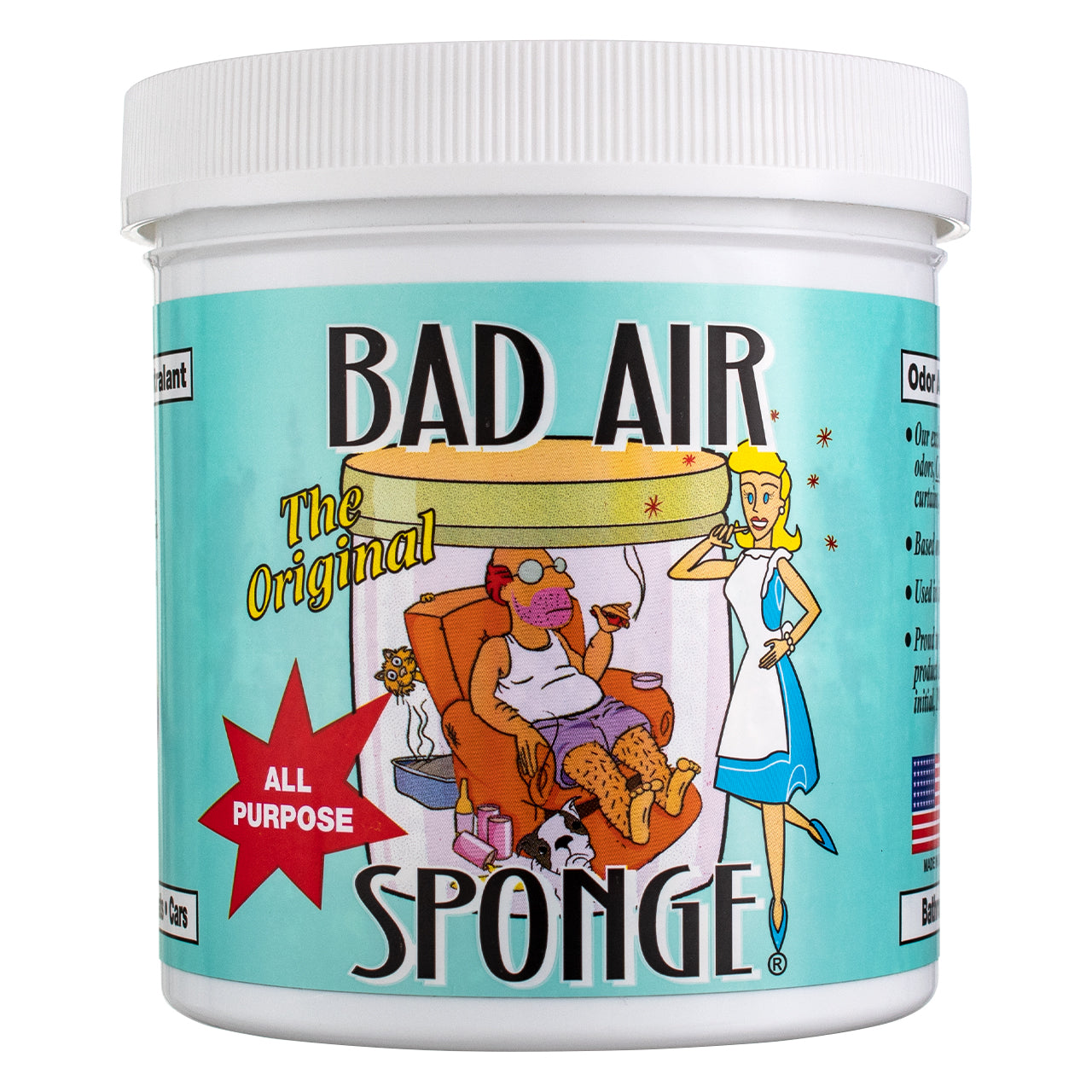 Bad Air Sponge All Purpose Odor Neutralant - 14 oz canister