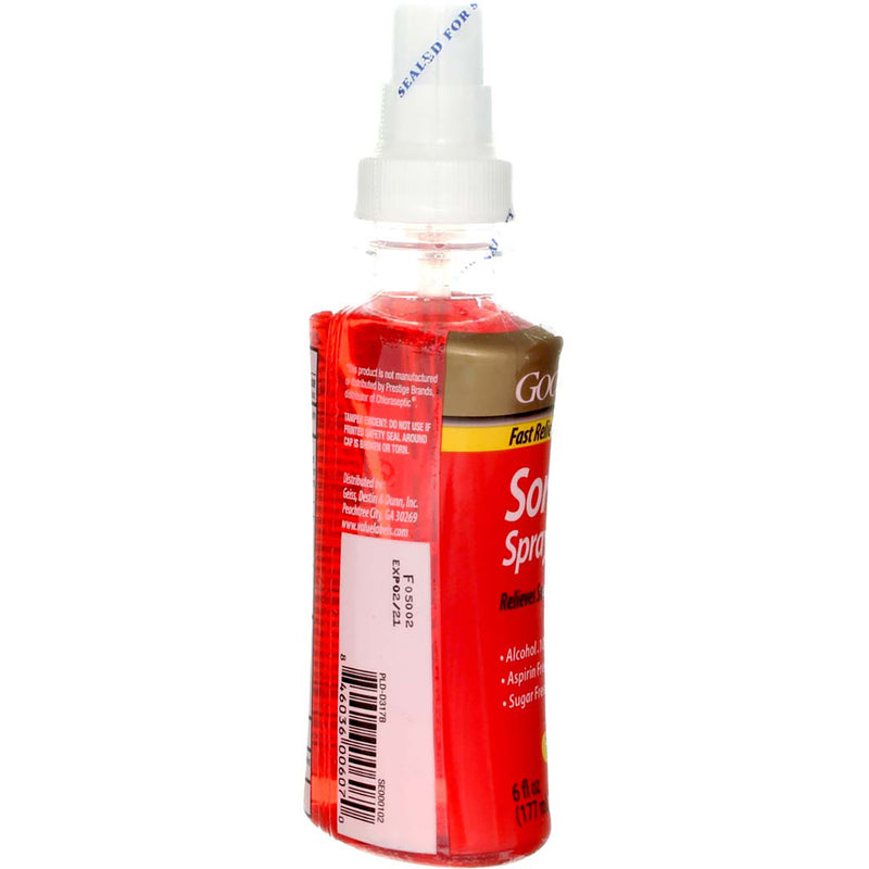 GoodSense Sore Throat Spray, Cherry, 6 fl oz