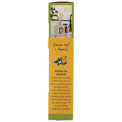 Enviroscent Scent Stix And Stand, Lemon Leaf + Thyme, 0.7 oz, 5 Ct