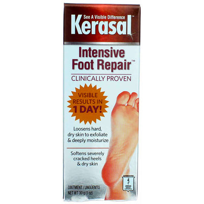 Kerasal Exfoliating Moisturizing Foot Ointment, 30 Gram