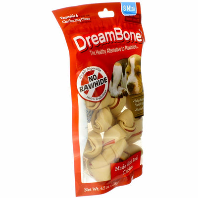 DreamBone Chicken Dog Chew, Mini, 8 pieces