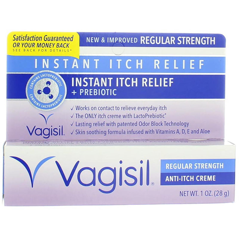 Vagisil Anti-Itch Creme, Regular Strength, 1 Ounce