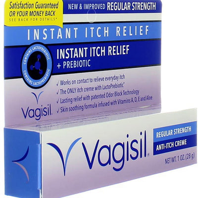 Vagisil Anti-Itch Creme, Regular Strength, 1 Ounce
