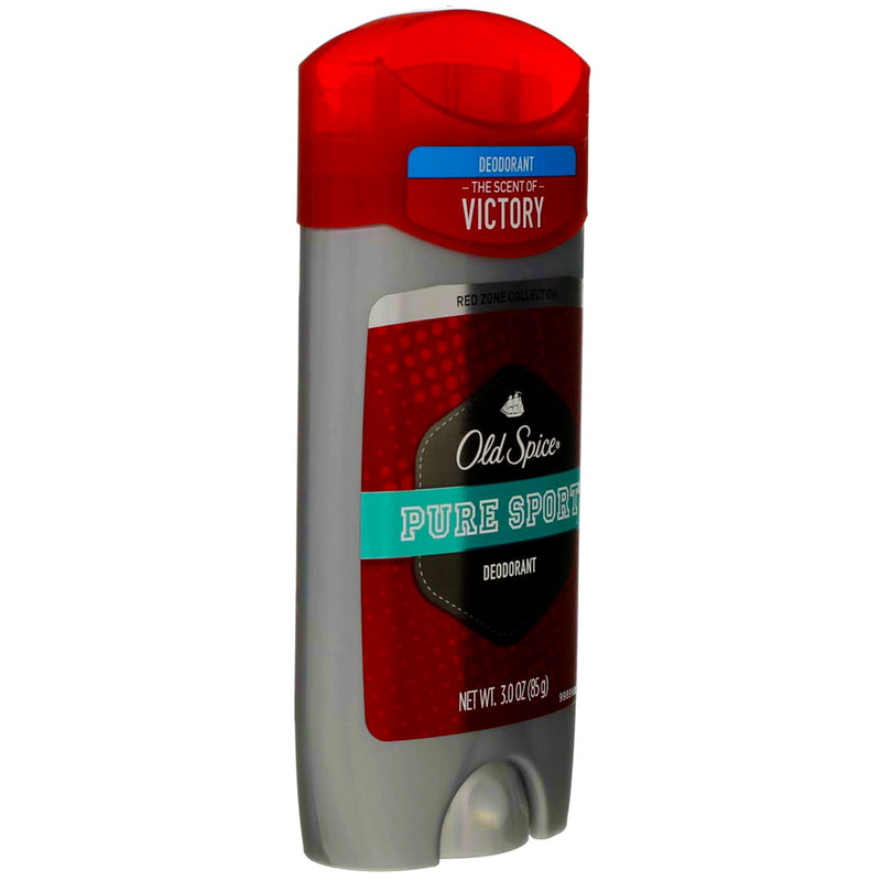 Old Spice Red Zone Deodorant Stick, Pure Sport, 3 oz