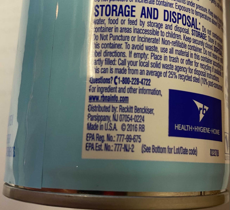 Lysol Professional Disinfectant Spray, Crisp Linen, 19 oz