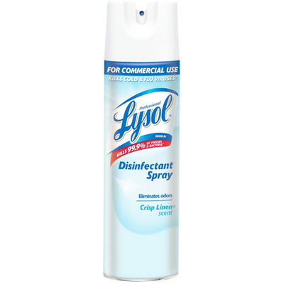 Lysol Professional Disinfectant Spray, Crisp Linen, 19 oz
