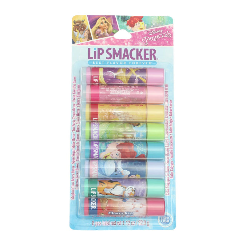 Lip Smacker Disney Princess Lip Balm, 0.14 oz, 8 Ct