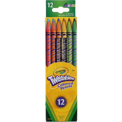 Crayola Twistables Colored Pencils, 12 Ct