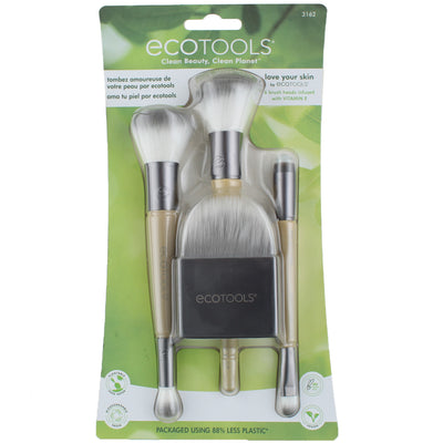 Ecotools Makeup Brush Set, 4 Ct