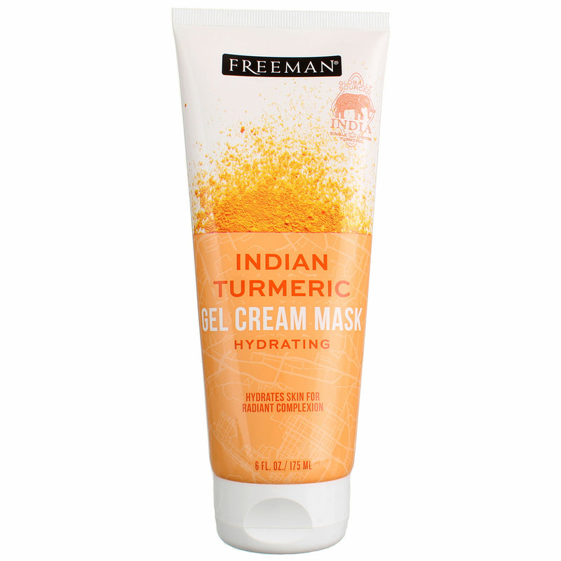 Freeman Indian Tumeric Hydrating Gel Cream Mask, 6 fl oz