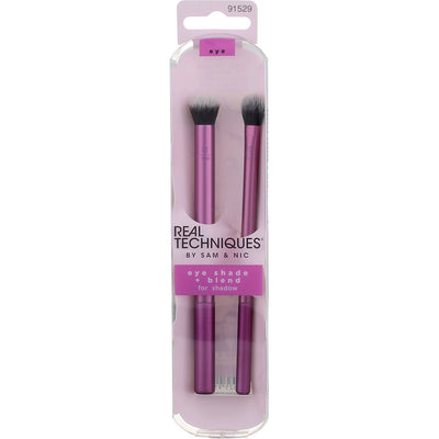 Real Techniques Eye Shade + Blend Brush, 2 Ct (3 Pack)