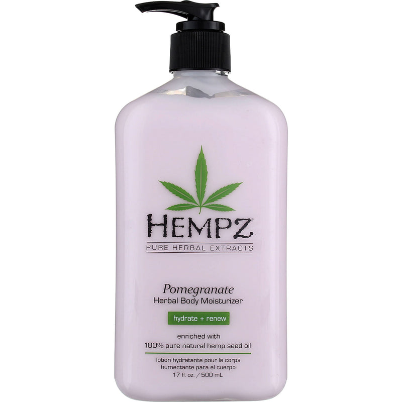 Hempz Herbal Body Moisturizer, Pomegranate, 17 fl oz