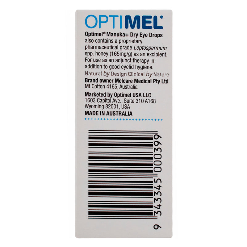 Optimel Manuka Dry Eye Drops, 0.34 oz
