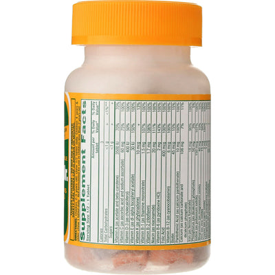 Rugby Cerovite Jr. Children's Vitamin & Mineral Supplement Chewable Tablets, 60 Ct