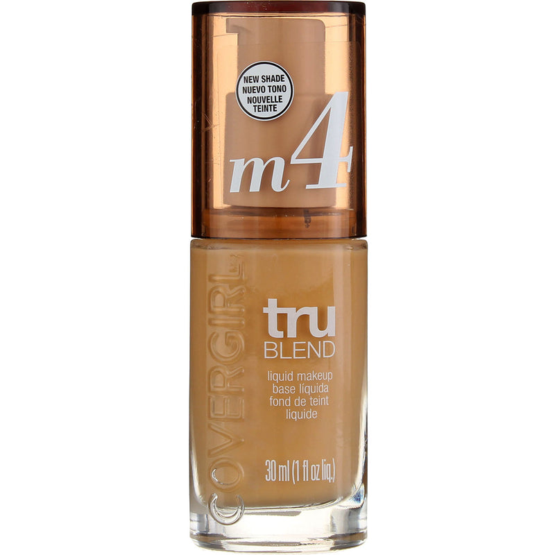 CoverGirl TruBlend Liquid Makeup, Sand Beige M4, 1 fl oz