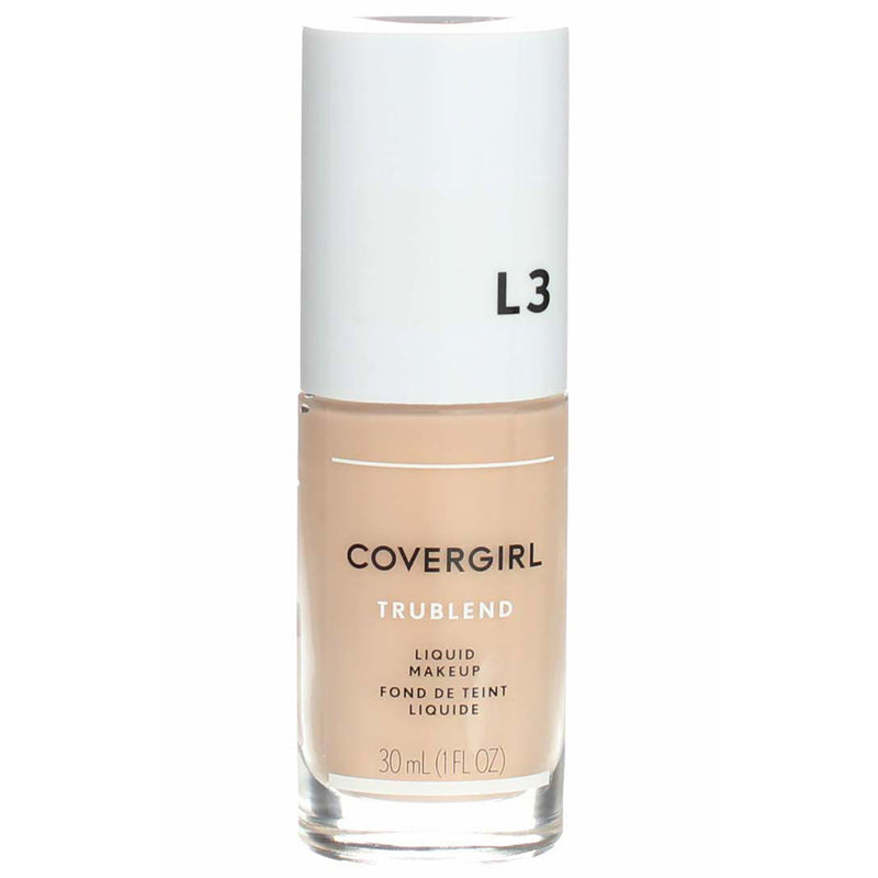 CoverGirl TruBlend Liquid Makeup, Natural Ivory L3, 1 fl oz